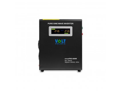 Záložní zdroj UPS VOLT Sinus Pro 800 E 12/230V 800VA 500W, čistý sinus, nastěnný