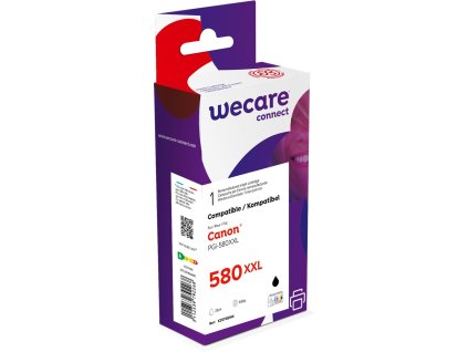 WECARE ARMOR ink kompatibilní s CANON PGi-580XXLBK,černá/black pigm.