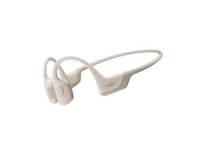 Shokz OpenRun PRO Bluetooth sluchátka před uši, béžová
