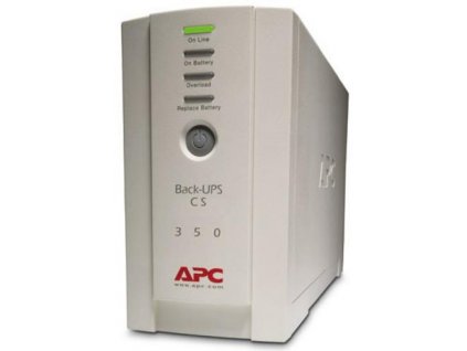 APC BK350EI ups Back-UPS 350, 210W / 350VA, 230V off-line, 3+1 zásuvka IEC320, USB