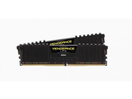 CORSAIR 32GB=2x16GB DDR4 3200MHz VENGEANCE LPX BLACK PC4-25600 CL16-20-20-38 1.35V XMP2.0 (32GB=kit 2ks 16GB s chladičem