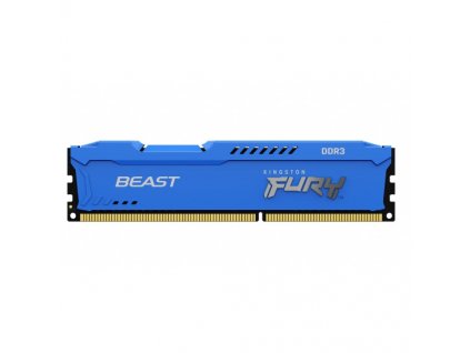 Kingston FURY Beast/DDR3/8GB/1600MHz/CL10/1x8GB/Blue