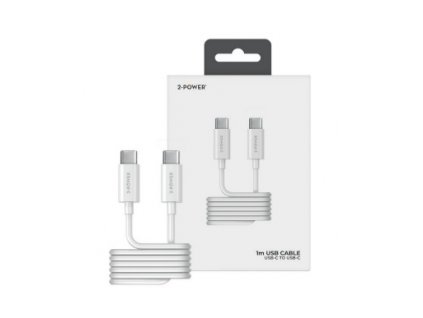 2-Power kabel USB-C to USB-C, 1M