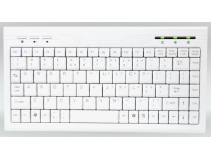 AMEI Keyboard AM-K2001W CZECH Slim Mini Multimedia