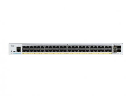 Catalyst C1000-48T-4X-L, 48x 10/100/1000 Ethernet ports, 4x 10G SFP+ uplinks