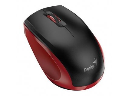 GENIUS myš NX-8006S Wireless, 1600dpi, USB black-red, tichá