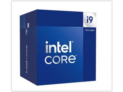 INTEL cpu CORE i9-14900 socket1700 Raptor Lake BOX 65W/219W 14.generace (od 2.0GHz do 5.8GHz, 24x jádro, 32x vlákno, 36MB cache, pro DDR4 do 3200, pro DDR5 do 5600), grafika, virtualizace