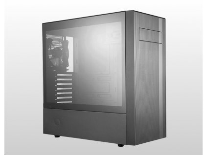 Cooler Master case MasterBox NR600 with ODD, ATX, Mid Tower, černá, bez zdroje