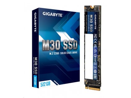 GIGABYTE SSD 512GB M30, NVMe