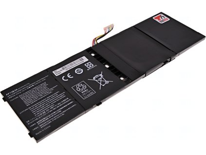 Baterie T6 Power pro Acer Aspire V5-572, V5-472, V7-482, V7-582, 3510mAh, 53Wh, 4cell, Li-poly