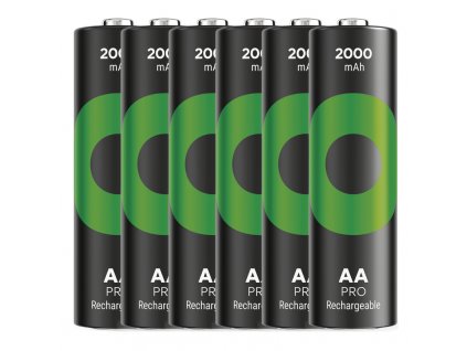 GP Nabíjecí bat. ReCyko Pro AA (HR6) 2000mAh - 6ks