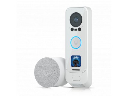 Videotelefon Ubiquiti Networks UVC-G4 Doorbell Pro PoE Kit-Bílá