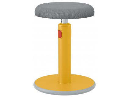 LEITZ Ergonomická balanční židle pro sezení/stání ERGO Cosy Stool, teplá žlutá