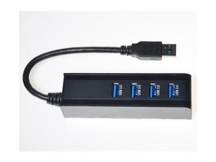 PremiumCord USB 3.0 Superspeed HUB 4-portový