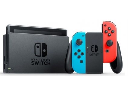 Nintendo Switch neonred&blue
