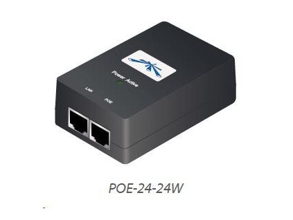 UBNT POE-24-24W [PoE adaptér 24V/1A (24W), vč. napájecího kabelu]