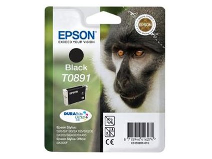 EPSON Black Ink Cartridge SX10x 20x 40x (T0891)