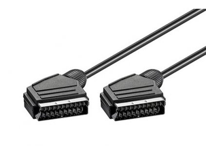 Kabel propojovací scart(M) - scart(M), 10m