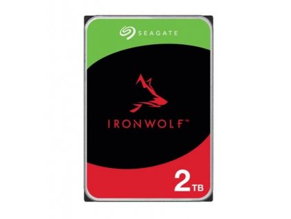 SEAGATE ST2000VN003 hdd IronWolf 2TB CMR 5400rpm 256MB NAS HDD 24x7 1-8bay 180MB/s 3.5 RAID SATA3-6Gbps