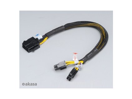 Redukce z 8pin (M) na 8pin (2x4pin) - 30 cm