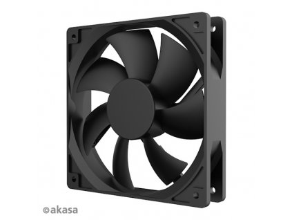 přídavný ventilátor Akasa 12 cm Smart black