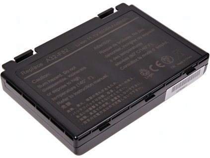 Baterie T6 Power Asus K40, K41, K50, K51, K60, K61, K70, F52, F82, X5D, X70, 5200mAh, 58Wh, 6cell