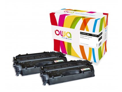 OWA Armor sada kompatibilní s HP CF280XD, 2x6900st, černá/black