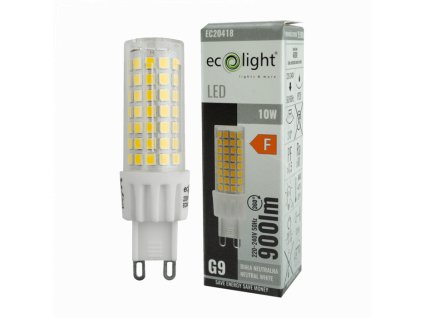 LED žárovka G9 - 10W - neutrální bílá
