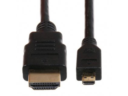 JOY-IT RASPBERRY PI kabel propojovací Micro HDMI (M) na HDMI (M), stíněný, černý, 3m