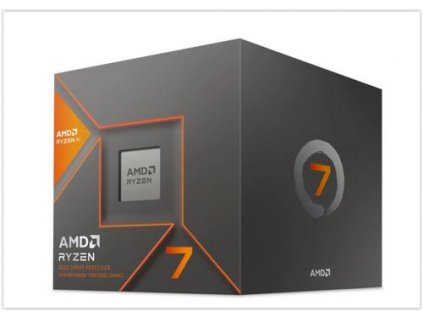 AMD cpu Ryzen 7 8700G AM5 Box (bez chladiče, 4.2GHz / 5.1GHz, 8+16MB cache, 65W, 8x jádro, 16x vlákno, s grafikou)