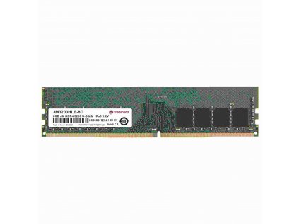 TRANSCEND DIMM DDR4 8GB 3200Mhz 1Rx8 1Gx8 CL22 1.2V