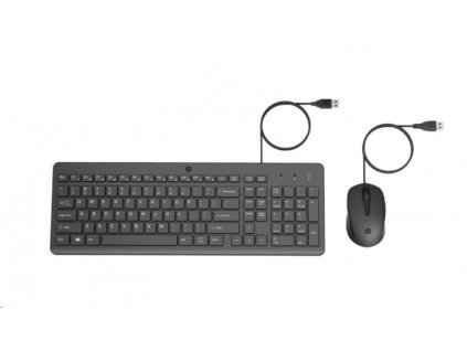 HP 150 Wired Mouse and Keyboard Combination - drátová klávesnice a myš