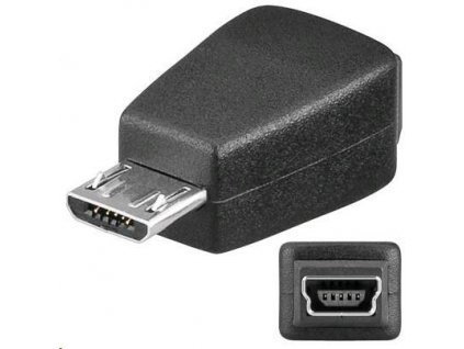 PREMIUMCORD Redukce USB 2.0 Mini B - Micro B (F 5pin/M)