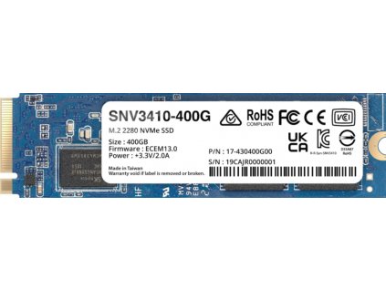 Synology SNV3410/400GB/SSD/M.2 NVMe/5R