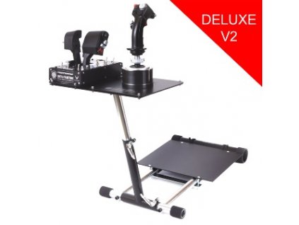 Wheel Stand Pro DELUXE V2, stojan na joystick pro Thrustmaster HOTAS WARTHOG, Saitek X55/Saitek X52