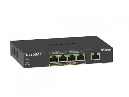 Netgear 5PT GE UNMANAGED SWITCH POE+