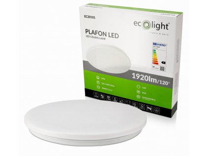 LED stropní svítidlo - 24W - IP44 - neutrální bílá