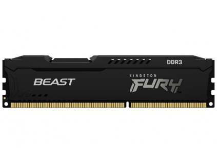 KINGSTON DIMM DDR3 8GB 1866MT/s CL10 FURY Beast Černá