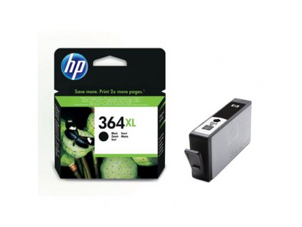 HP 364XL Black Ink Cart, 18 ml, CN684EE (550 pages)