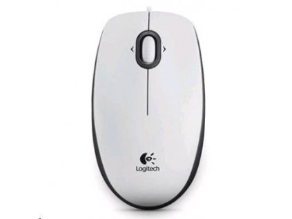 Logitech Mouse B100, white