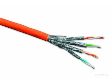 Kabel Solarix SSTP kabel Cat 7 drát 500m LSOH - 2. jakost