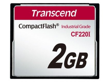 Transcend 2GB INDUSTRIAL TEMP CF220I CF CARD (SLC) Fixed disk and UDMA5