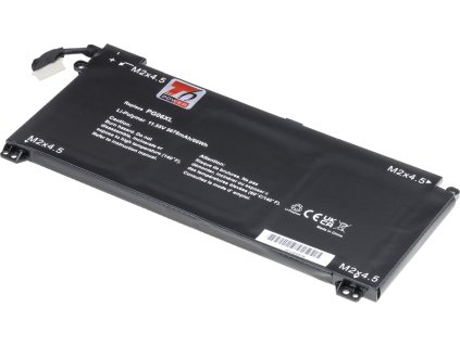 Baterie T6 Power pro HP Omen 15-dh0000, Omen 15-dh1000, 5676mAh, 66Wh, 6cell, Li-pol