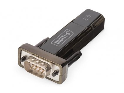DIGITUS Převodník USB 2.0 na sériový, DSUB 9M vč. Kabelu USB A 80cm