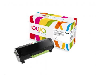 OWA Armor toner pro LEXMARK MS510, 610, 20000 Stran, 50F2U00, černá/black