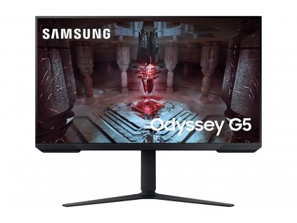 Samsung Odyssey G5/G51C/32''/VA/QHD/165Hz/1ms/Black/2R