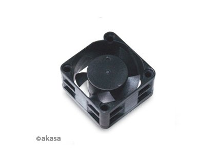 ventilátor Akasa - 40x20 mm - černý