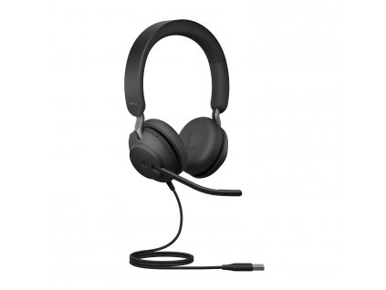 Jabra Evolve2 40 SE/Stereo/USB/Drát/MS/Černá