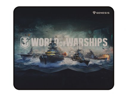 Herní podložka pod myš Genesis CARBON 500 WORLD of WARSHIPS ARMADA, M 30x25cm