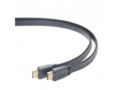 Gembird plochý kabel HDMI-HDMI 2.0,zlac., 1,8m